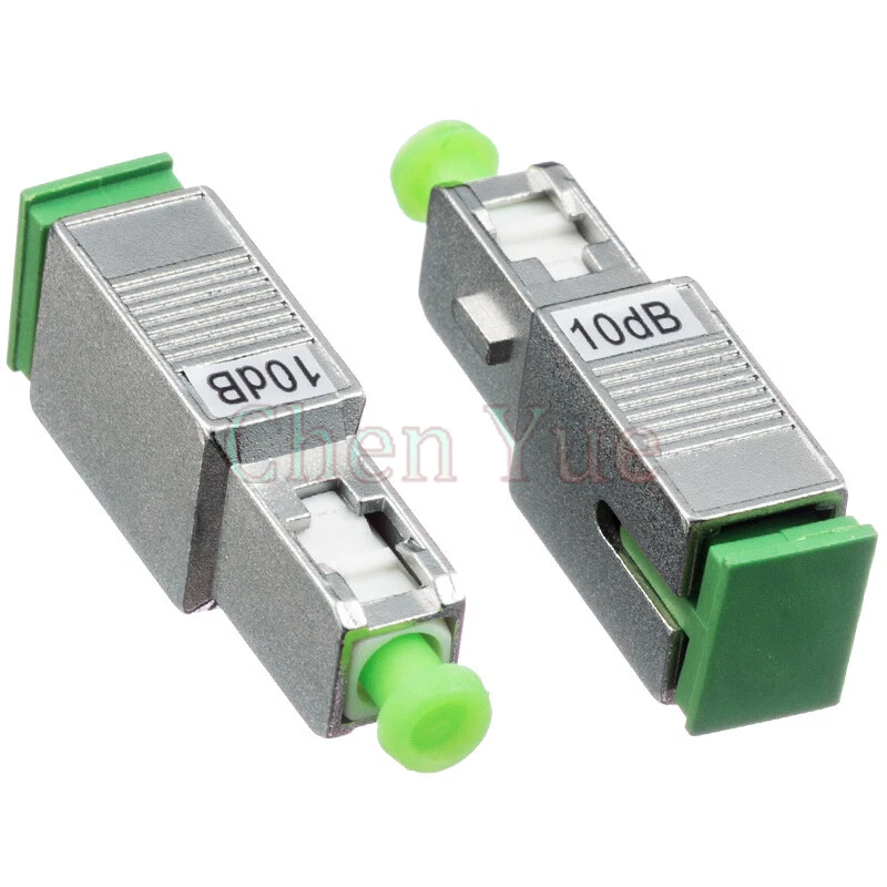 2pcs SC APC female to Male Optica Fixed Attenuator Fiber Connector Fiber Coupler - Image 2 of 4