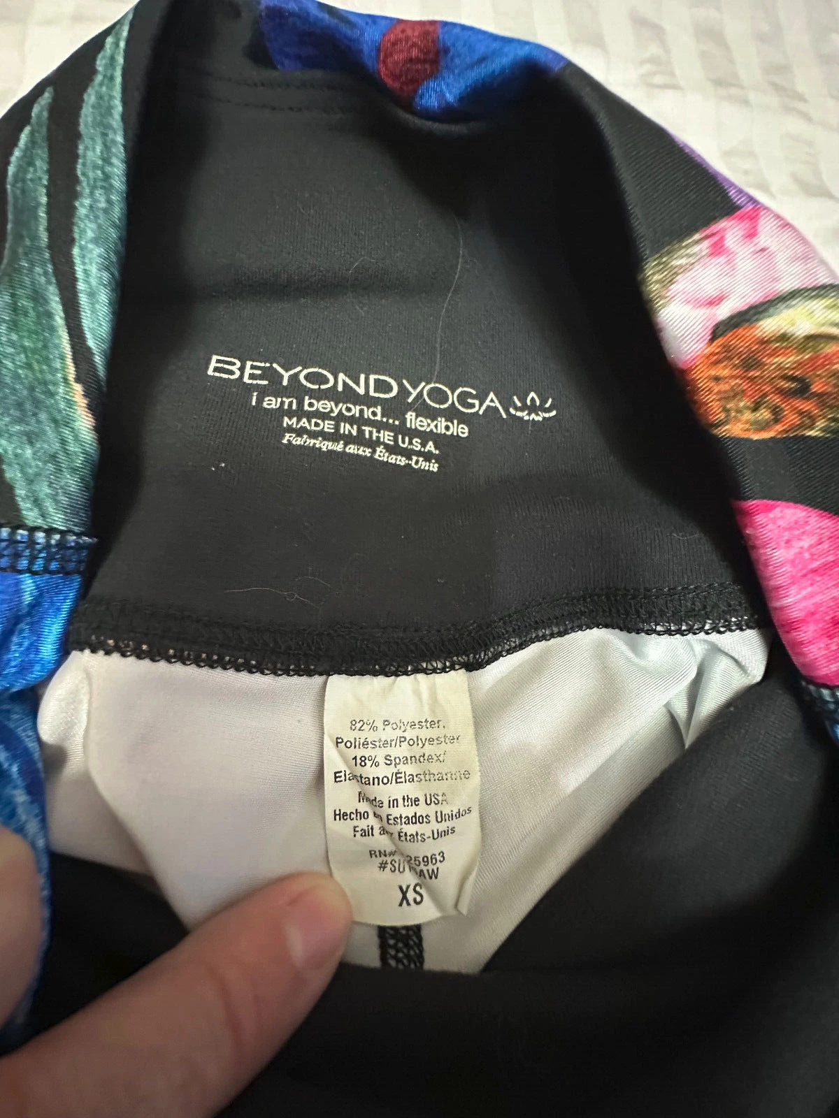 beyond-yoga pull on athletic yoga leggings