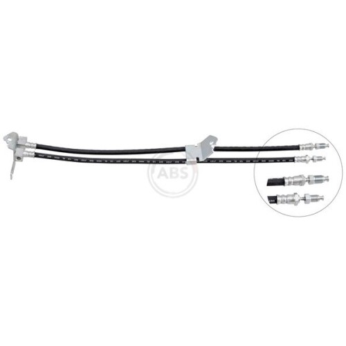 Flexible De Frein ABS All Brake Systems SL 6027 - Compatible Peugeot 307 Citroën C4