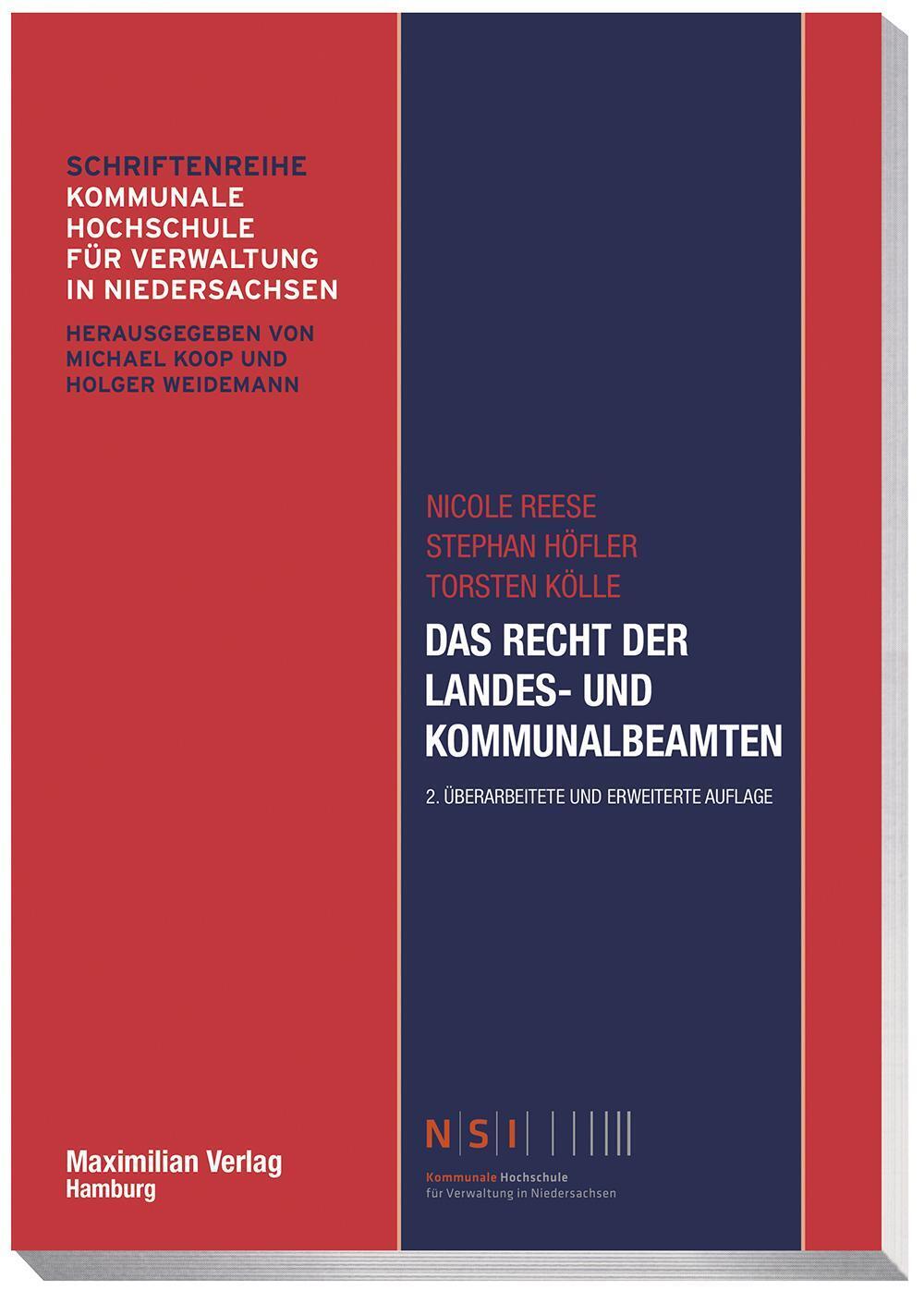 Nicole Reese (u. A.) | Das Recht Der Landes- Und Kommunalbeamten |