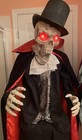 Spooky Village 72” Animated Lifesize Skeleton Vampire Retired Halloween Prop  — photo 5