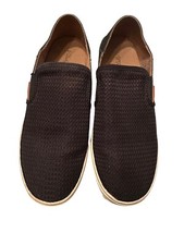 Olukai Pehuea Women  s Slip On Sneakers Black Sz 10 Great Condition S48-8