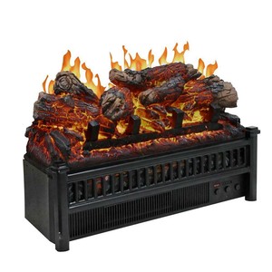 Pleasant Hearth Electric Log Set Heater Insert Fireplace Accessory