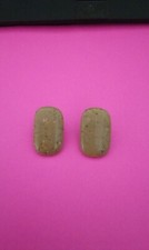 Fashion Natural Stone-look Pierced Earrings