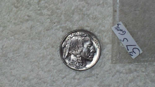 1937  S BUFFALO NICKEL  GEM UNCIRCULATED