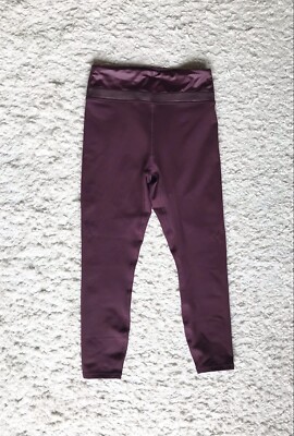 fabletics leggings Powerhold S Seamless Lila Laufhose Tights High Waist  Rot 7/8