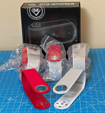 Klipsch GIG Speaker Music Center Replacement BANDS COVERS White/Grey  Red -PAIR