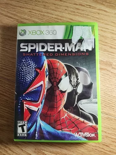 Spider-Man: Shattered Dimensions (Xbox 360) Case & Art ONLY No Disc Or Manual