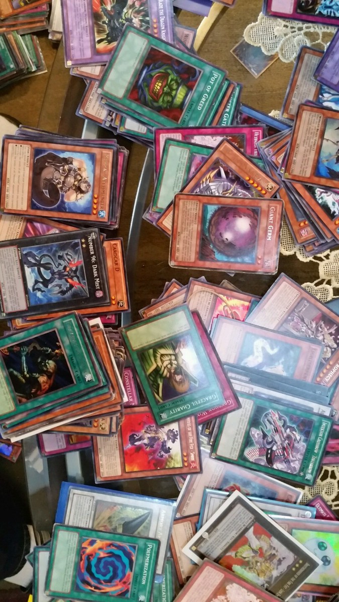 collection YUGIOH CARDS LOT OF 500 cards split (50 Rares and 452 Commons Lot)..  | eBay