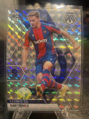 Dani Gomez 2020-21 Panini Mosaic   La Liga Silver Mosaic Rookie RC #83 Levante