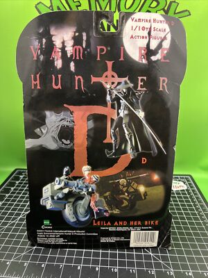 Vampire Hunter D Leila and her Bike SEALED Action Figure 1/10 2001