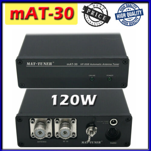 mAT-30 HF-SSB Automatic Antenna Tuner Auto Tuner Automatic Ham Radio for Yaesu - Photo 1 sur 12