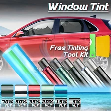 20"x10FT Uncut Window Tinting Film Car Home Office Glass Privacy Security Roll