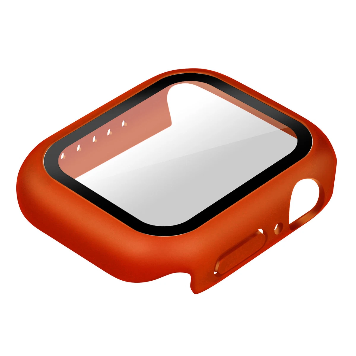 Hard Case for Apple Watch 7 Series (41mm) Ultra-thin Protective Glass orange