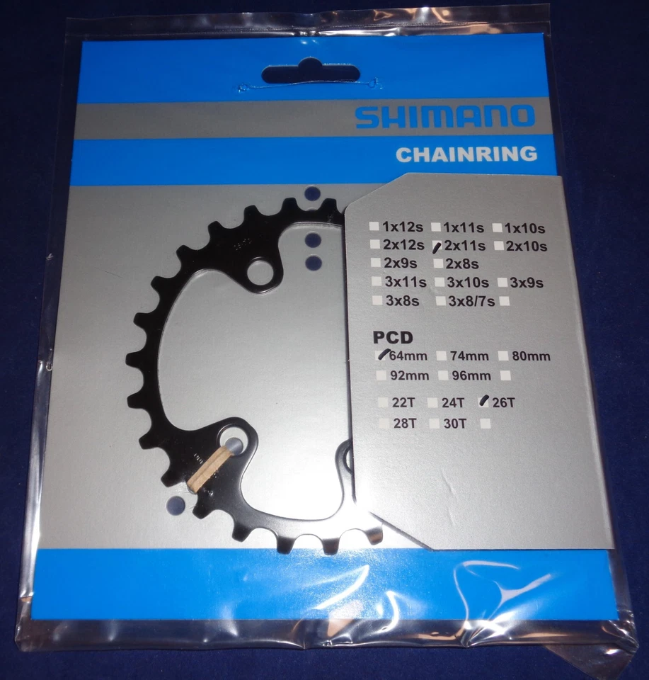 Shimano FC-M7000 SLX 2x11 Front Chainrings 24t 26t 28t 34t 36t 38t - Image 4 of 4