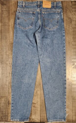 Vintage '96' Levi's 550 Jeans Herren Größe 32×33 Medium Wash Blau Relaxed Fit Tapered - Bild 3 von 15