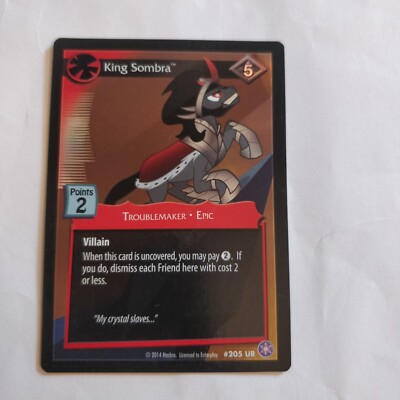 My Little Pony CCG TCG: King Sombra