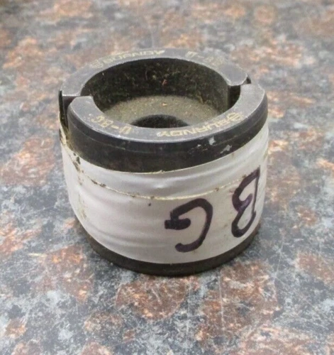 Burndy U-BG Index BG U Crimping Die USED FREE SHIPPING