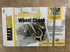 MaxxHaul 70075 Motorcycle Wheel Chock In Original Unopened Box