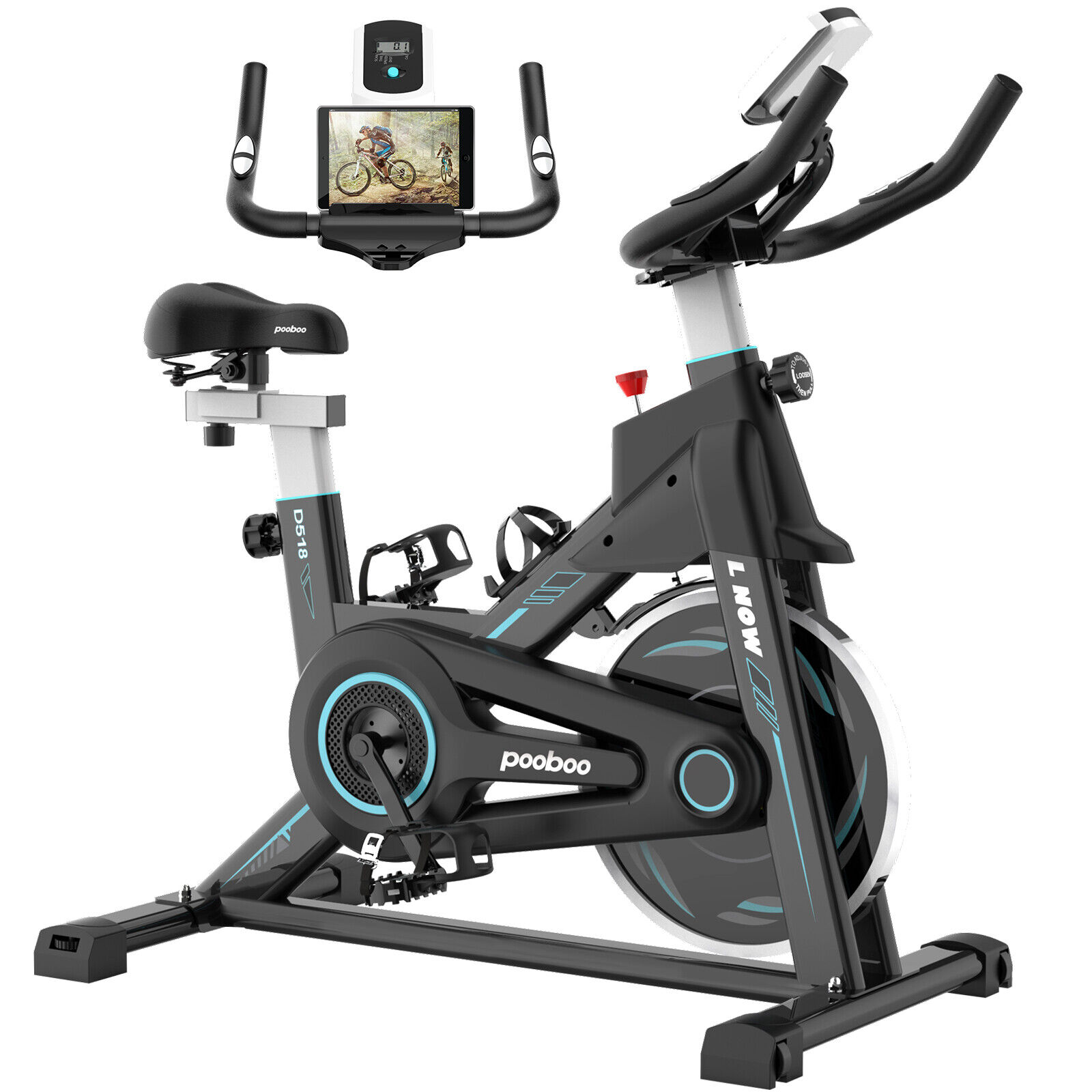 Magnetic Exercise Bike Indoor Cycling Bike Stationary Fitness Bike Home Workout