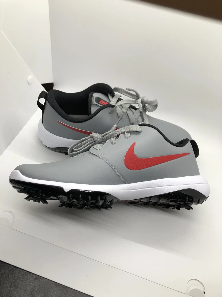 Nike Roshe G Tour Golf Shoes Particle Grey University Red Mens Sz