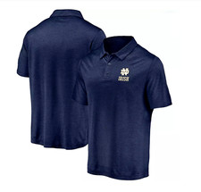 BNWT Notre Dame Fighting Irish Mens Fanatics Polo Shirt L Large Jersey