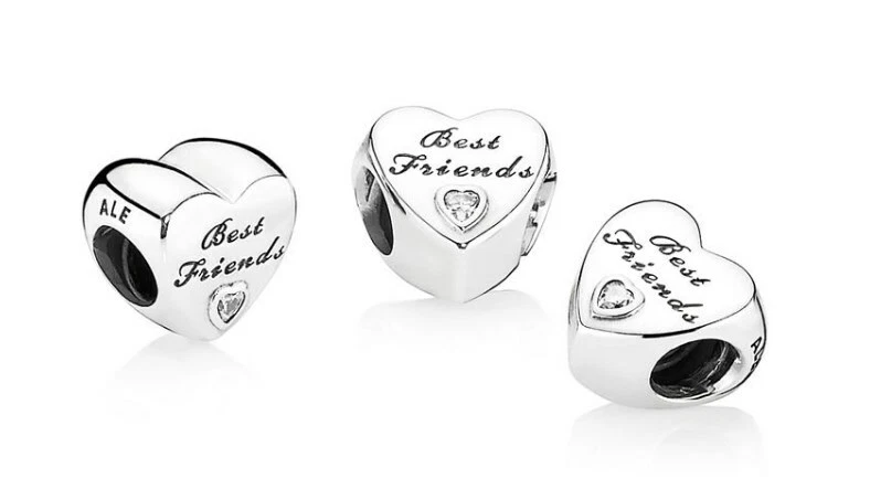 Pandora Charm Migliori Amiche 791727CZ - Immagine 2 di 3