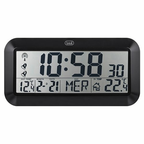 Trevi OM 3528 D Orologio Digitale radiocontrollato con Sensore esterno  (c9k) | Acquisti Online su eBay