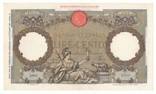 100 LIRE  GUERRIERA ( FASCIO)   ROMA   DECR  20/02/1941 SPL+
