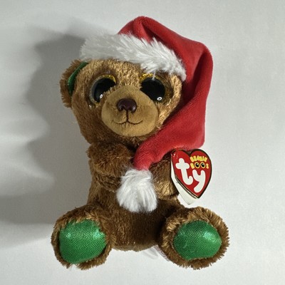 TY MWMT NICHOLAS THE BEAR BEANIE BOO- 6'' BOOS- WALGREEN'S EXCL- SUPER CUTE!