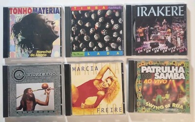 6 gesuchte Brazil Axe Samba Latin World CD Alben brasilianische Musik TOP
