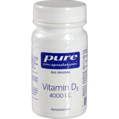 PURE ENCAPSULATIONS Vitamin D3 4000 I.E. Kapseln, 60 St PZN 15264199