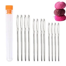 2set Hand Sewing Needle Stainless Steel DIY Quilting Needles Set 24pieces 