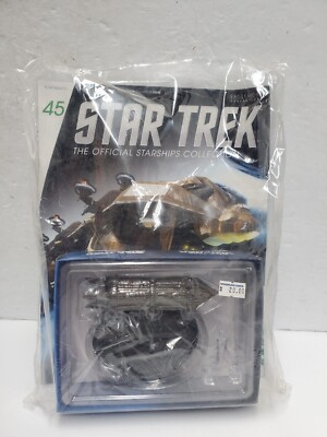 Eaglemoss Star Trek Collection #45 MALON EXPORT VESSEL Ship & Magazine