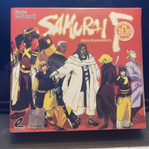 Japanese Anime Samurai 7 8 Disc Box Set Chapter 1-26 Dubbed Subtitles2006 Sealed - Afbeelding 1 van 10