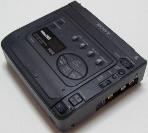 SONY EVO-250 VIDEO HI8 8MM MICRO VCR WORK GREAT FOR 8MM TO TRANSFER VIDEO TO DVD