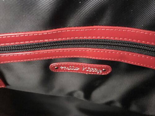 LoungeFly X Sanrio Hello Kitty Embossed Extra Large Handbag Purse Red - Picture 3 of 4