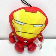 Iron Man Marvel Avengers Assemble Plush Stuffed Animal Toy Red 2016 6" Disney