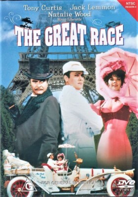 The Great Race (1965) DVD TOP 1000 MOVIES Tony Curtis Natalie Wood NEW R4