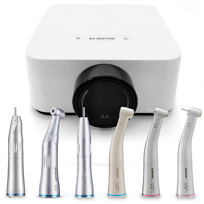 Dental LED Brushless Electric Micro Motor/1:1/1:5Contra Angle/Straight Handpiece