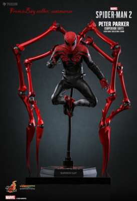 Hot Toys 1/6 Vgm61 Marvel Spider-Man 2 Peter Parker Superior Suit