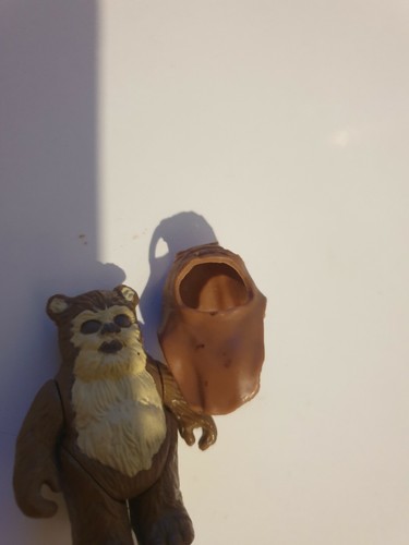 Figurine Vintage Star Wars Wicket W. Warrick Ewok 1984 ROTJ Kenner AVEC COIFFE - Photo 5/6
