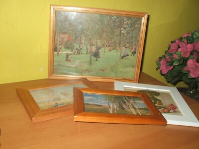 4 Holz Bilderrahmen Rahmen