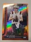 2025 Topps Chrome - Drake Maye #207 Orange Refractor /25 Leather