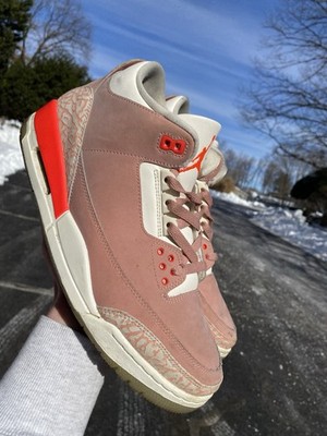 Size 11.5 - Air Jordan 3 Retro Rust Pink W