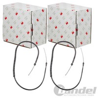 2X NK Handbremsseile Passend FüR Peugeot 206 206+ Links+Rechts