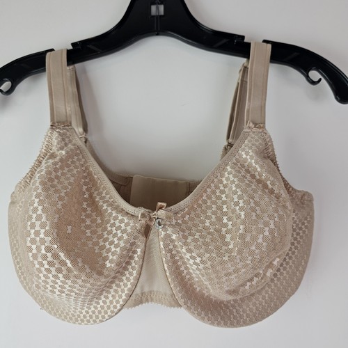 Chantelle C Magnifique Seamless Contour Spacer Minimizer Bra Size 34D Nude NWOT
