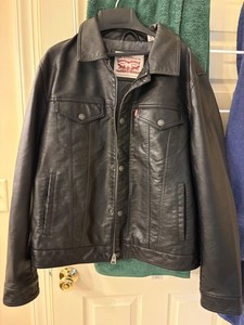 Levis Leather Jacket Vintage | eBay