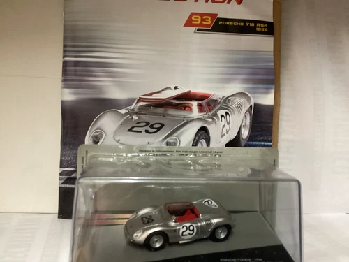 IXO PORSCHE 718 RSK year 1958, 24h LE Mans die-cast 1/43, new in case