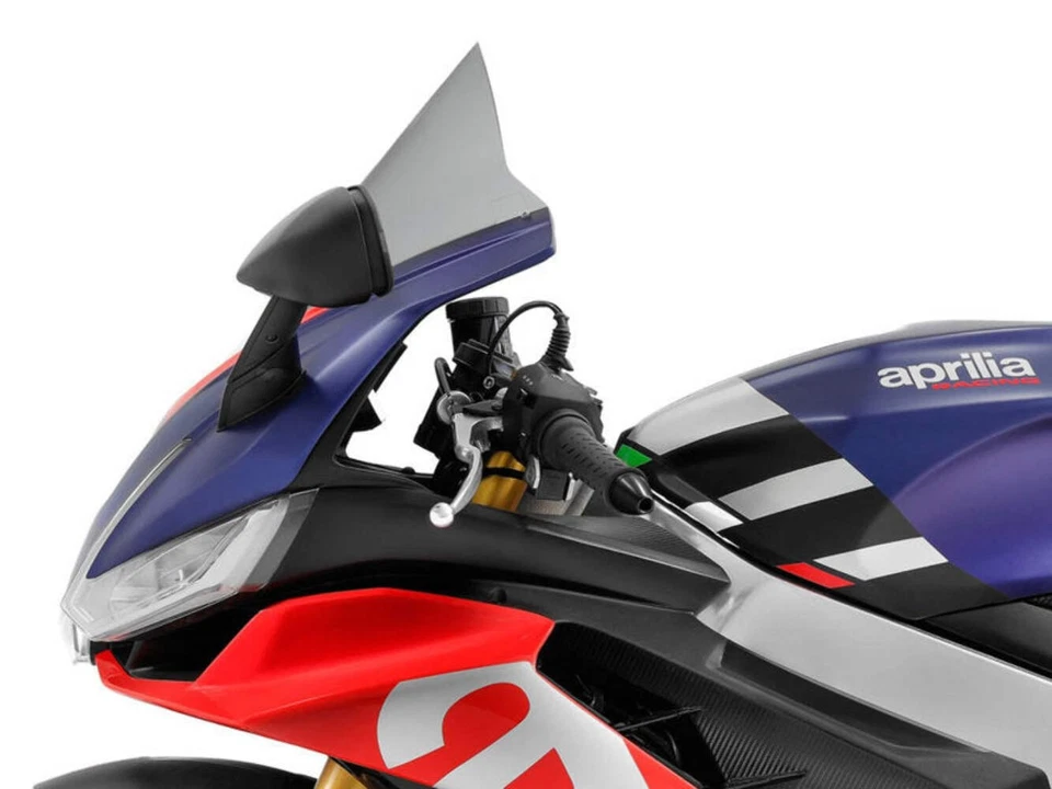 Puig R-Racer Pantalla Parabrisas Transparente para Aprilia RSV4 Fábrica (21-25) Foto 4 de 4
